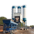 HZS50 capacity control construction concrete batching plant