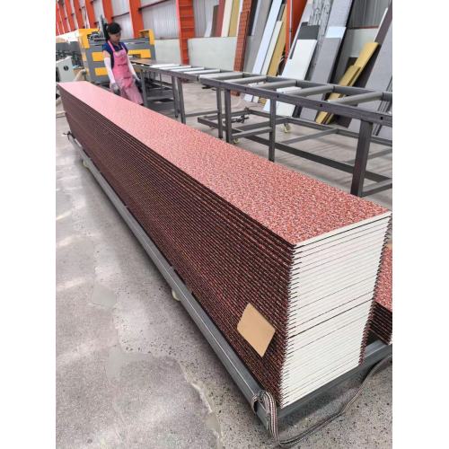 Marble Granite Pattern Stone Polyurethane Insulated Panels for Exterior Walls
