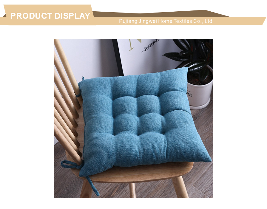 Tufted soft bay window seat mat