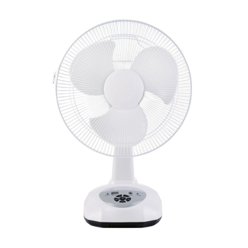 12 Inch Rechargeable LED Night Light Solar Fan for Home