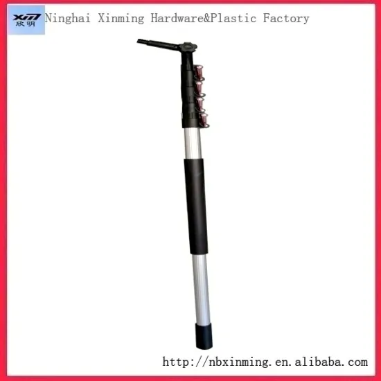 Produce aluminum extension pole and microfiber cleaning cloth