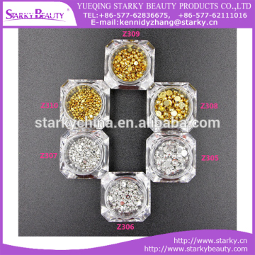 Nail Art Decoration Gold & Silver Pearl Material for nail decoration
