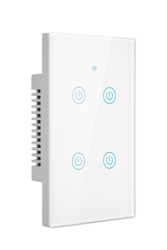 US 4 Gang Wifi Control Wall Light Switch