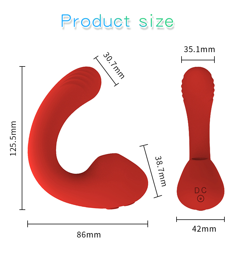 Female Suction Vibrating Wand for Pleasure