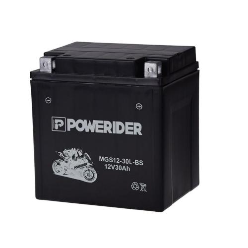 MGS12-30L-BS 12V 30AH มอเตอร์ไซค์แบตเตอรี่ประสิทธิภาพสูง