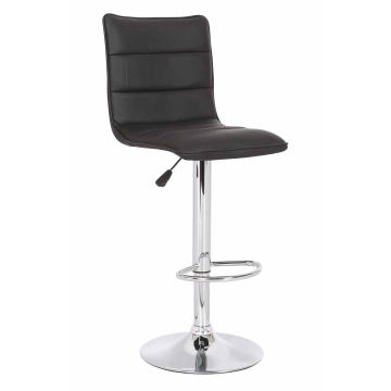Modern Adjustable Swivel Bar Stool with PU Seat - Factory Wholesale