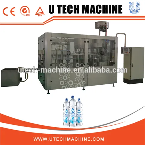 Easy Operate PET/plastic bottle water filling mchine/equipment