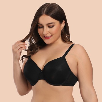 In-stock plus size full cup mold bra