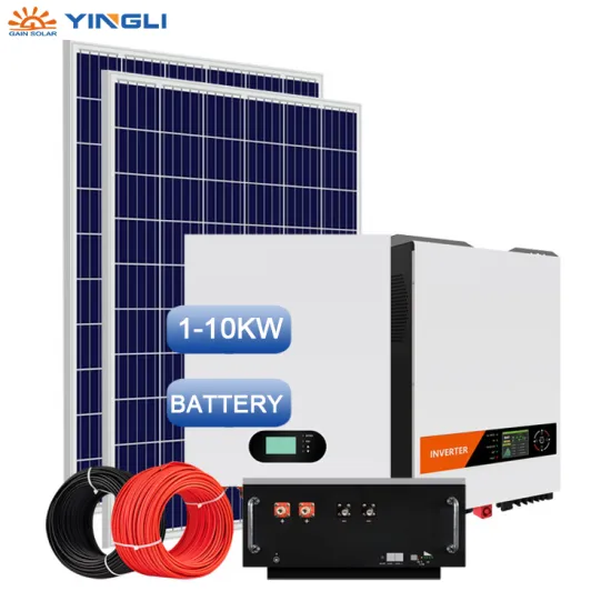 Yingli Gain Solar Hybrid Grid Solar Panel System 600W/650W for Charging Station, Greenhouse, and Garden Lighting