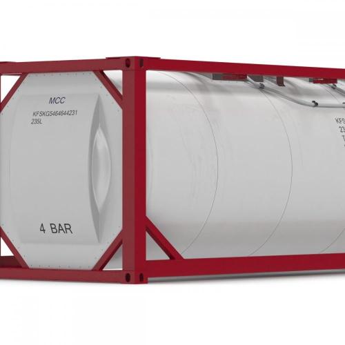ISO -Tank für chemisches Ammoniak 20 Fuß