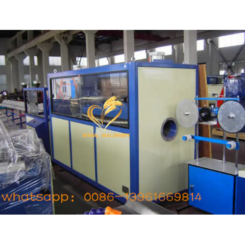 Máquina de extracción de tuberías de plástico de PVC PE