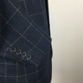 new stylish custom men's plus size Plaid suit