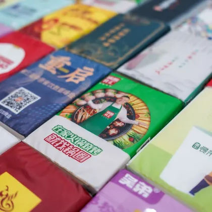 Personalized Mini Meadows Home Wet Handkerchief Pack