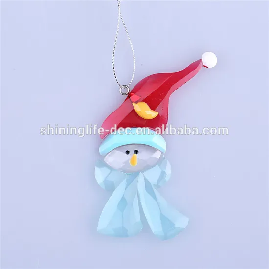 new style christmas decoration snowman head wearing christmas hat