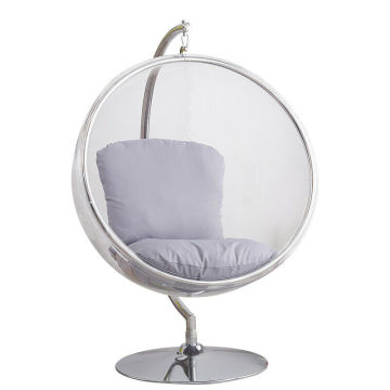 Nordic Clear Acrylic Swing Bubble Chair with Stand