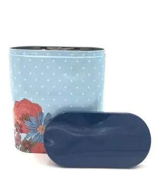 DADI Charming Oval Gift Box Irregular Tin Can