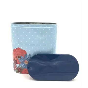 Dadi Charming Oval Gift Box 불규칙한 주석 캔