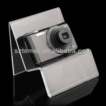 clear acrylic camera display stand