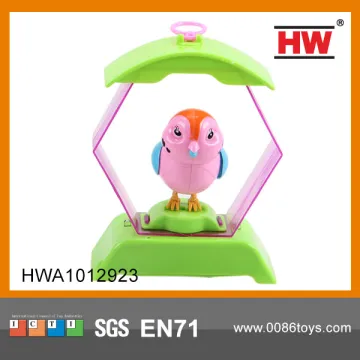 plastic B/O plastic bird toys for kids