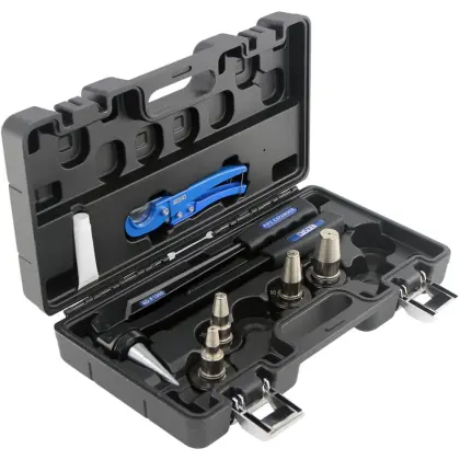 Uponor PEX Pipe Tube Expander 16,20,25,32mm ProPEX Expansion Tool Kit for Water and Radiator Connection