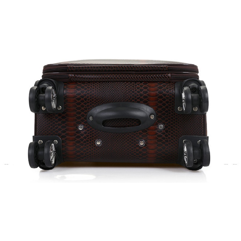 Brown Pu Luggage