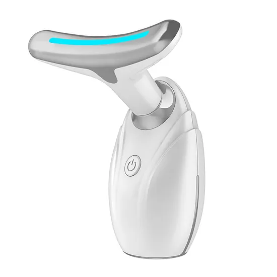 Neck Face Beauty Device: Comprehensive Anti-Wrinkle, Anti-Aging, and Puffiness Reduction with 3 Modes of Sonic Vibration and EMS Technology for Neck Lift