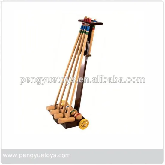 Toys Exporter,Wooden Gate Ball,Croquet Set