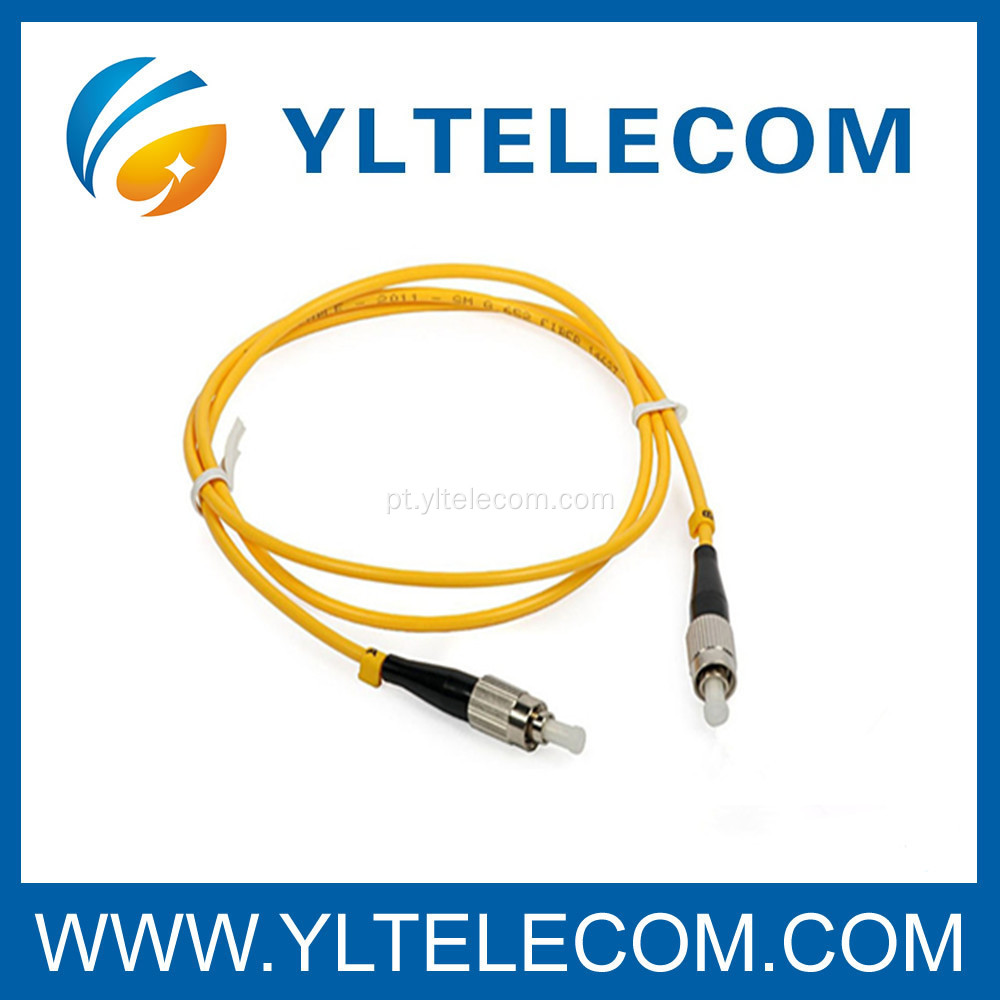 Fibra Single-mode / Multi-mode do SM do cabo de remendo da fibra óptica do plutônio do PVC / LSZH