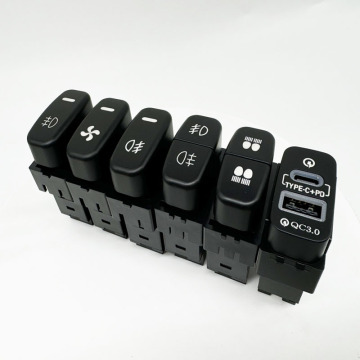 Quick Charge Car Charger with TYPE-C, PD, and QC3.0 for Mitsubishi Outlander