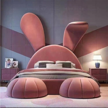 Modern Luxury Kids Bedroom Furniture: Upholstered Wood Children's Beds and Room Sets