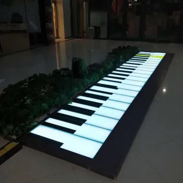 Outdoor Interactive LED Dance Floor Piano