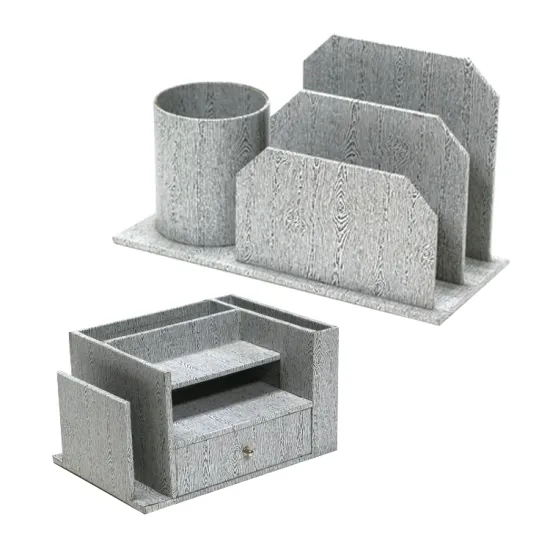 Fancy Design Desk Organizer Rigid Box