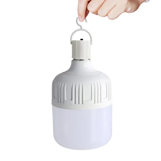 High-Quality Rechargeable Outdoors Indoor Portable LED Bulb Light with Emergency Function