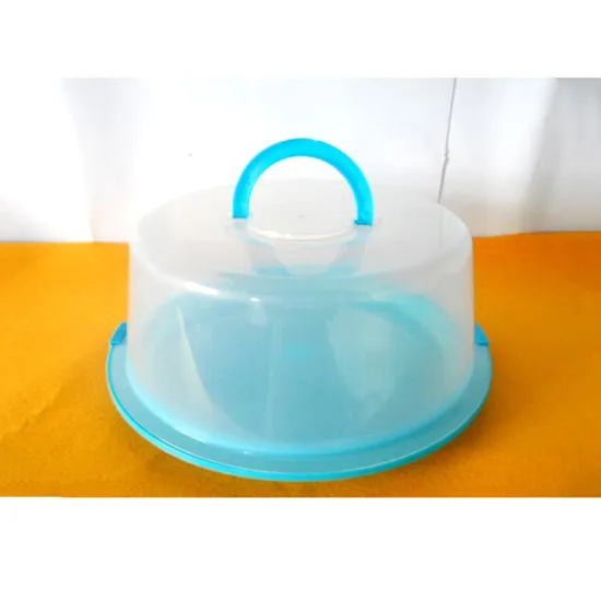 Food Grade mini plastic Cake Keeper with handle