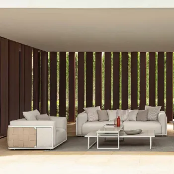 WESOME Modern Minimalist Aluminum Frame Outdoor Handcrafted Furniture