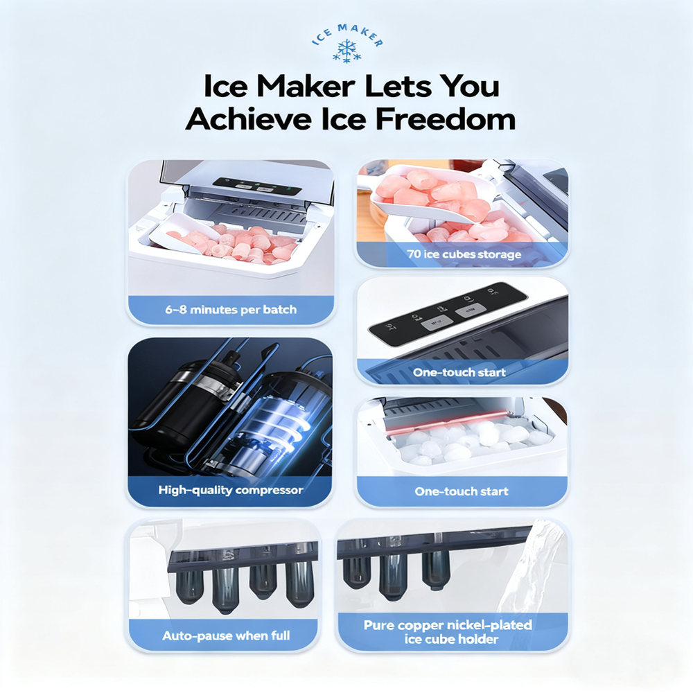 Bullet Ice Maker
