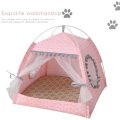 خيمة قطة الكلب الأليف وسادة وسادة قابلة للغسل قابلة للغسل