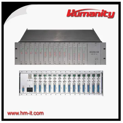 3U 19inch G.703 to V.35 converter rack chassis