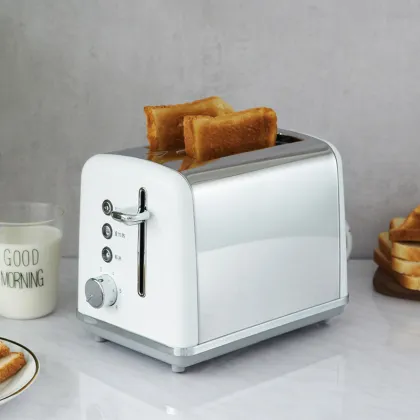 High-Quality Low-Price Black 2-Slice Toaster Oven - Electric Coffee Toaster Kitchen Appliances