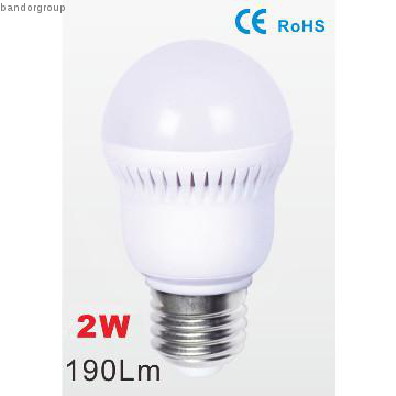 2W LED bulb led lamp ,E27 lamp ,led light