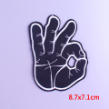 Rock Embroidery Patches Clothing DIY Iron On Patches