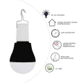 USB rechargeable battery backup camping bulb