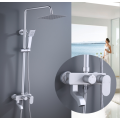 Space Aluminum Rainfall Shower bathtub bath mixer shower faucet