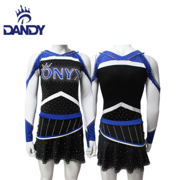 Στολές προσαρμοσμένες μεταλλικές Cheer Top