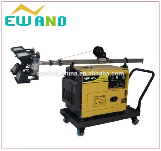 Diesel generator with Lighthouse electric diesel generator (silent type) 5kw