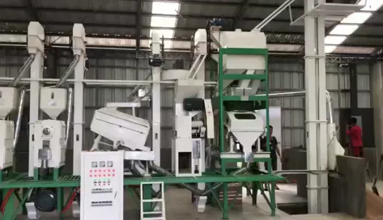 50-60 Ton Per Day 2-2.5t/h rice Small complete set of rice milling equipment