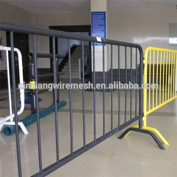 Wholesales Galvanized Metal portable crowd control barrier