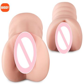 Copo de masturbador de silicone para homens