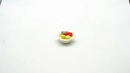 3D Food Porridge Series Eraser