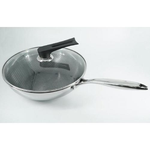 Non-stick 3ply wok